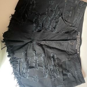 Vintage high rise festival shorts